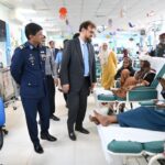 President of Cantonment Board Korangi Creek Visits Indus Hospital, Korangi Campus